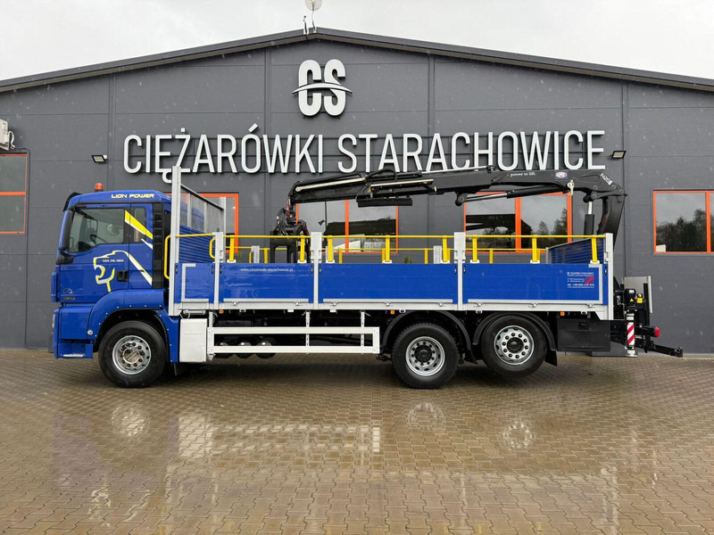 MAN TGS 26.360 - Camion plateau, Camion grue: photos 2 MAN TGS 26.360 - Camion plateau, Camion grue: photos 2