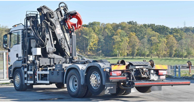 Camion ampliroll, Camion grue MAN TGS 26.360: photos 7