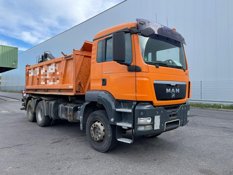 MAN TGS 26.360 Tipper + Crane Jonsered J 1090 - Camion benne, Camion grue: photos 3 MAN TGS 26.360 Tipper + Crane Jonsered J 1090 - Camion benne, Camion grue: photos 3