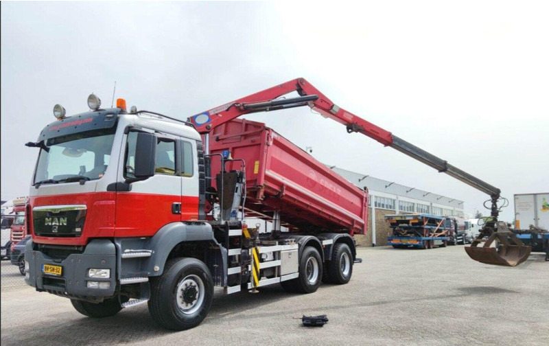 MAN TGS 26.400 - Camion benne, Camion grue: photos 5 MAN TGS 26.400 - Camion benne, Camion grue: photos 5