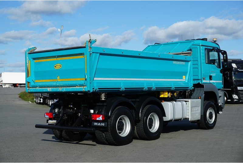 MAN TGS / 26.470 / E 6 / WYWROTKA / 6 X 6 / HYDROBURTA - Camion benne: photos 5 MAN TGS / 26.470 / E 6 / WYWROTKA / 6 X 6 / HYDROBURTA - Camion benne: photos 5