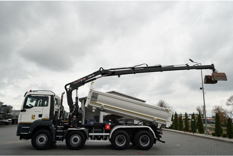 MAN TGS 35.420 / 8x4 / WYWROTKA 2 STRONNA / HYDROBURTA / BORDMATIC - Camion benne, Camion grue: photos 2 MAN TGS 35.420 / 8x4 / WYWROTKA 2 STRONNA / HYDROBURTA / BORDMATIC - Camion benne, Camion grue: photos 2
