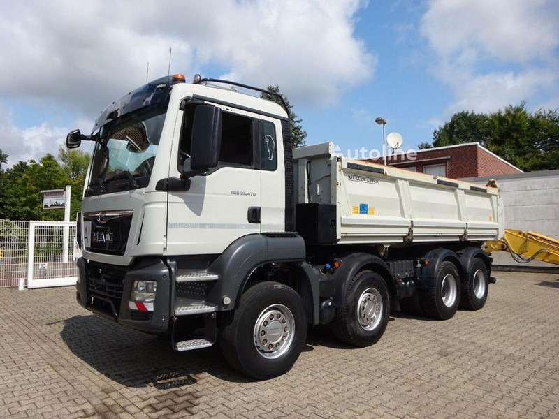 MAN TGS 35.470 - 3 way tipper 8x4 - Camion benne: photos 1 MAN TGS 35.470 - 3 way tipper 8x4 - Camion benne: photos 1