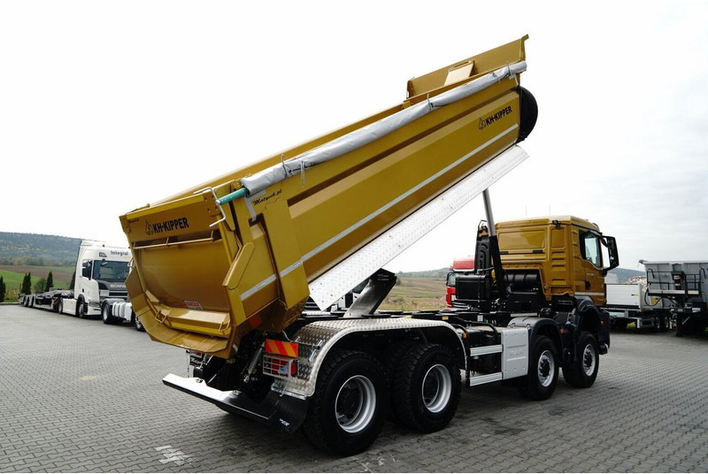 MAN TGS 41.480 / 8X8 / WYWROTKA / AUTOMAT / FABRYCZNIE NOWY / BOGATE - Camion benne: photos 4 MAN TGS 41.480 / 8X8 / WYWROTKA / AUTOMAT / FABRYCZNIE NOWY / BOGATE - Camion benne: photos 4
