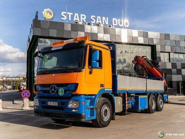 Mercedes-Benz ACTROS 2541 6x2 Palfinger PK 34002 Crane Winch - Camion plateau, Camion grue: photos 5 Mercedes-Benz ACTROS 2541 6x2 Palfinger PK 34002 Crane Winch - Camion plateau, Camion grue: photos 5