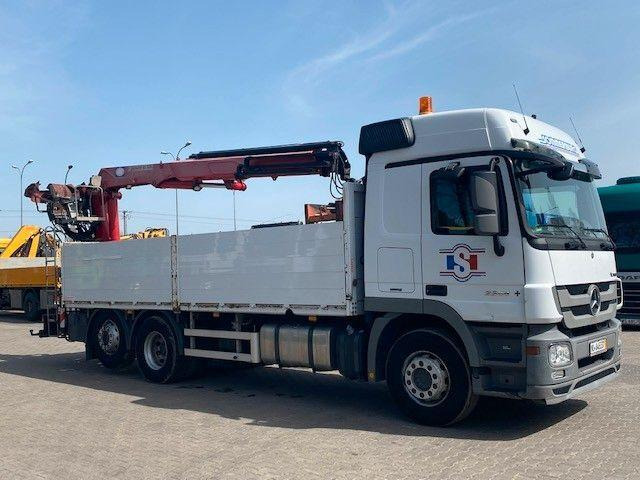 Mercedes-Benz ACTROS 2544 - Camion plateau, Camion grue: photos 3 Mercedes-Benz ACTROS 2544 - Camion plateau, Camion grue: photos 3