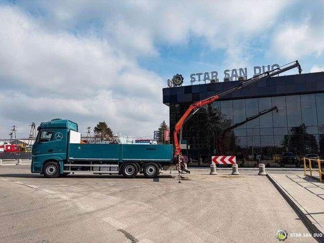 Mercedes-Benz ACTROS 2545 6x2 Palfinger PK 16001 HDS Crane - Camion plateau, Camion grue: photos 2 Mercedes-Benz ACTROS 2545 6x2 Palfinger PK 16001 HDS Crane - Camion plateau, Camion grue: photos 2