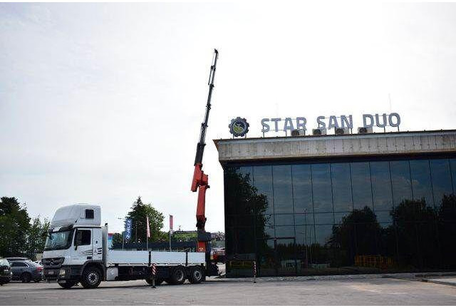 Camion plateau, Camion grue Mercedes-Benz ACTROS 2546 6x2 Palfinger PK 50002 EURO 5 Cran: photos 10 Camion plateau, Camion grue Mercedes-Benz ACTROS 2546 6x2 Palfinger PK 50002 EURO 5 Cran: photos 10