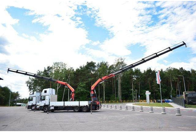 Camion plateau, Camion grue Mercedes-Benz ACTROS 2546 6x2 Palfinger PK 50002 EURO 5 Cran: photos 14 Camion plateau, Camion grue Mercedes-Benz ACTROS 2546 6x2 Palfinger PK 50002 EURO 5 Cran: photos 14