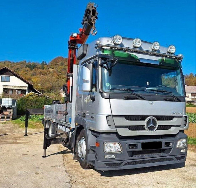 Mercedes-Benz ACTROS 2641 6x2 Crane PALFINGER PK 36002 - Camion plateau, Camion grue: photos 2 Mercedes-Benz ACTROS 2641 6x2 Crane PALFINGER PK 36002 - Camion plateau, Camion grue: photos 2