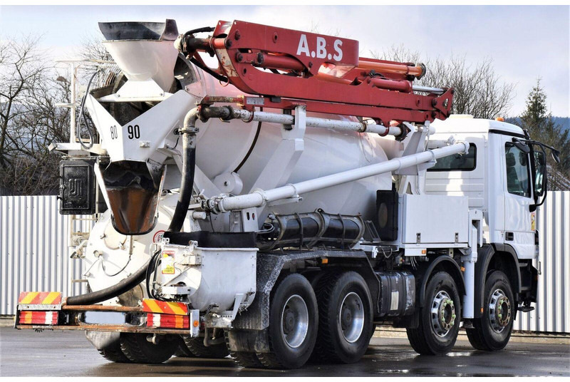 Mercedes-Benz ACTROS 3241* Betonpumpe 21m *8x4 * Top Zustand - Camion pompe: photos 4 Mercedes-Benz ACTROS 3241* Betonpumpe 21m *8x4 * Top Zustand - Camion pompe: photos 4