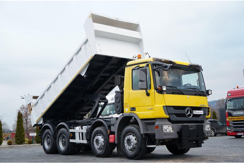 Mercedes-Benz ACTROS 4141 / 8x4 / BDF WYMIENNA ZABUDOWA / WYWROTKA DWUSTRONNA - Camion benne: photos 5 Mercedes-Benz ACTROS 4141 / 8x4 / BDF WYMIENNA ZABUDOWA / WYWROTKA DWUSTRONNA - Camion benne: photos 5