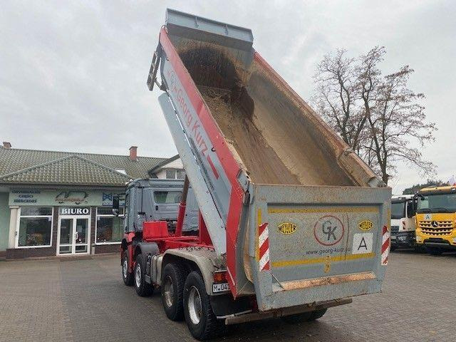 Camion benne Mercedes-Benz AROCS 3246 8X4 Eur 6 , KIPPER MEILLER MULDA: photos 13