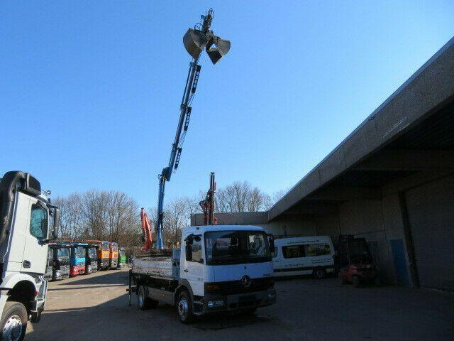 Camion benne, Camion grue Mercedes-Benz ATEGO 1218: photos 6 Camion benne, Camion grue Mercedes-Benz ATEGO 1218: photos 6