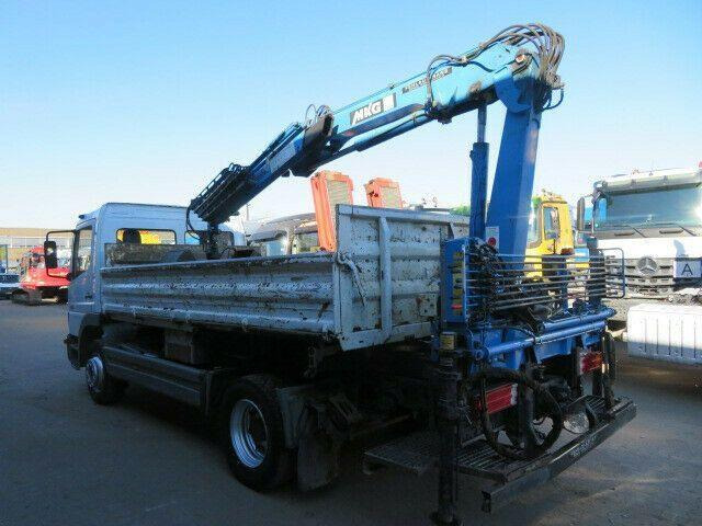 Camion benne, Camion grue Mercedes-Benz ATEGO 1218: photos 7 Camion benne, Camion grue Mercedes-Benz ATEGO 1218: photos 7
