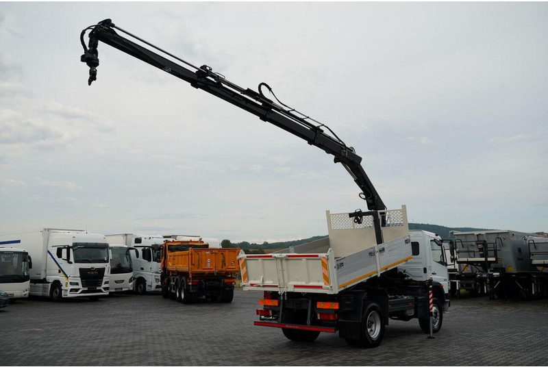 Mercedes-Benz ATEGO 1629 / 4x4 / WYWROTKA + HDS HIAB 111 B-3 / PILOT / ROTAT - Camion benne, Camion grue: photos 5 Mercedes-Benz ATEGO 1629 / 4x4 / WYWROTKA + HDS HIAB 111 B-3 / PILOT / ROTAT - Camion benne, Camion grue: photos 5