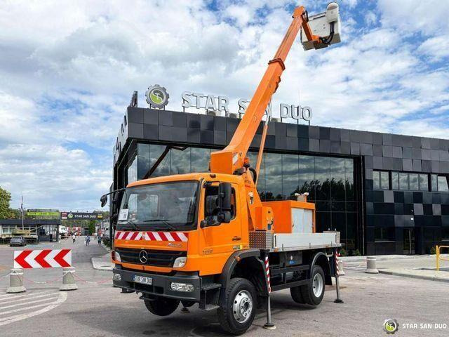 Mercedes-Benz ATEGO 4x4 1018 WUMAG WT 170 Platform Lift 17m - Camion avec nacelle: photos 1 Mercedes-Benz ATEGO 4x4 1018 WUMAG WT 170 Platform Lift 17m - Camion avec nacelle: photos 1