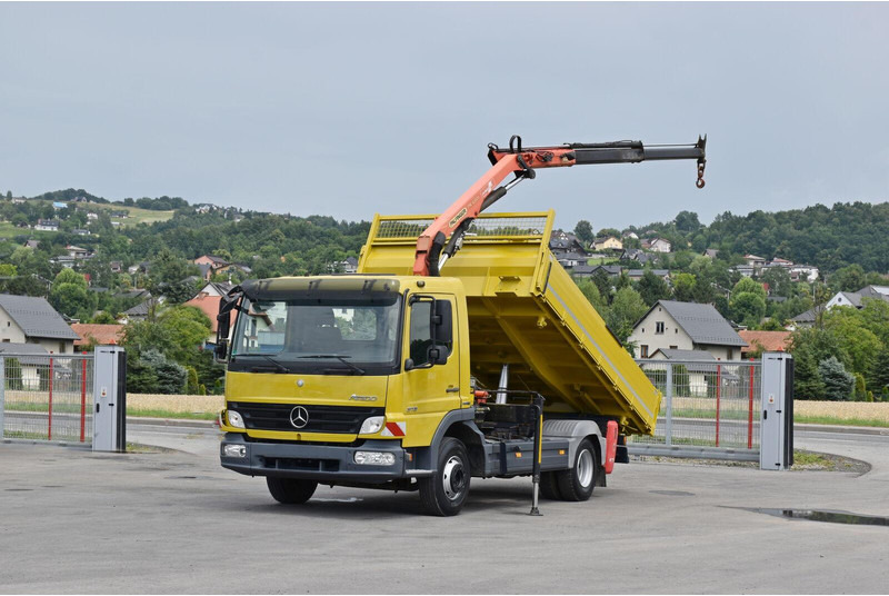 Mercedes-Benz ATEGO 818 - Camion benne, Camion grue: photos 2 Mercedes-Benz ATEGO 818 - Camion benne, Camion grue: photos 2