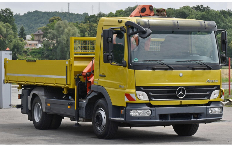 Mercedes-Benz ATEGO 818 - Camion benne, Camion grue: photos 3 Mercedes-Benz ATEGO 818 - Camion benne, Camion grue: photos 3