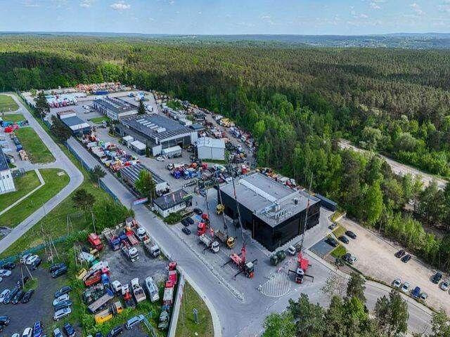 Camion benne, Camion grue Mercedes-Benz AXOR 1824 4x2 HMF 975 HDS Crane Rotator Kipper: photos 13