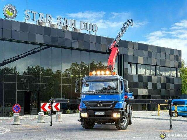 Mercedes-Benz AXOR 1833 4x4 Palfinger PK 22002 EH Crane Winch - Camion benne, Camion grue: photos 3 Mercedes-Benz AXOR 1833 4x4 Palfinger PK 22002 EH Crane Winch - Camion benne, Camion grue: photos 3