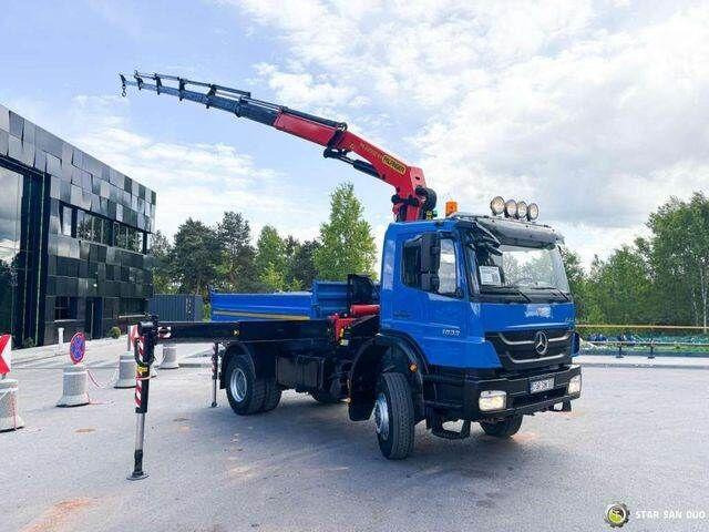 Mercedes-Benz AXOR 1833 4x4 Palfinger PK 22002 EH Crane Winch - Camion benne, Camion grue: photos 2 Mercedes-Benz AXOR 1833 4x4 Palfinger PK 22002 EH Crane Winch - Camion benne, Camion grue: photos 2