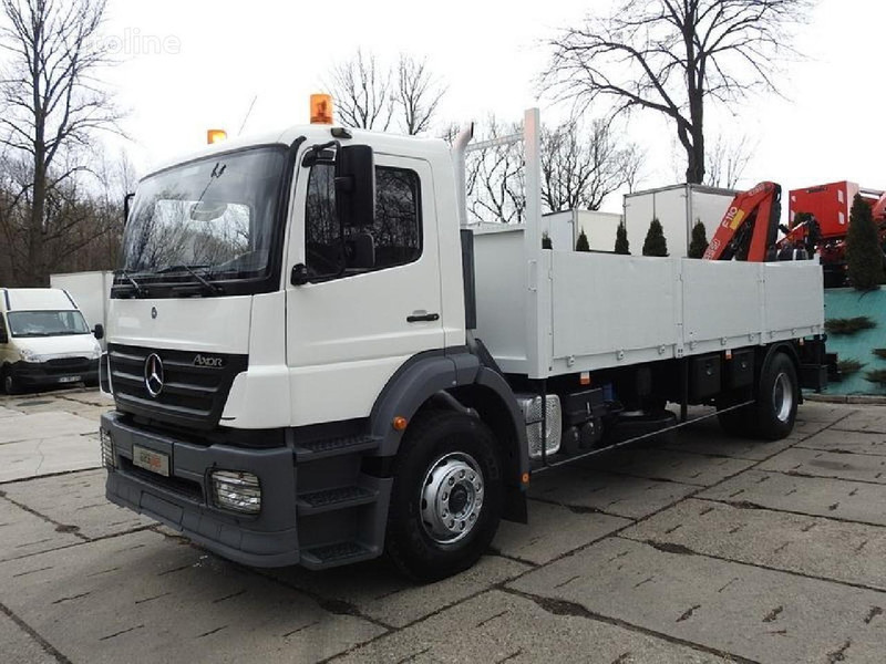 Mercedes-Benz AXOR - Camion plateau, Camion grue: photos 4 Mercedes-Benz AXOR - Camion plateau, Camion grue: photos 4