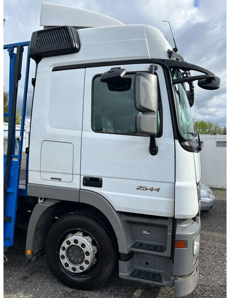 Mercedes-Benz Actros 2544 Glastransporter mit Palfinger Kran - Camion plateau, Camion grue: photos 3 Mercedes-Benz Actros 2544 Glastransporter mit Palfinger Kran - Camion plateau, Camion grue: photos 3