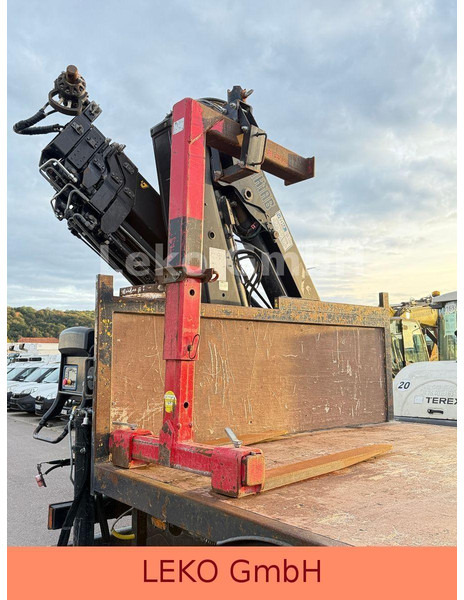 Camion plateau, Camion grue Mercedes-Benz Actros 2636-Plateau Hiab Krahn: photos 15