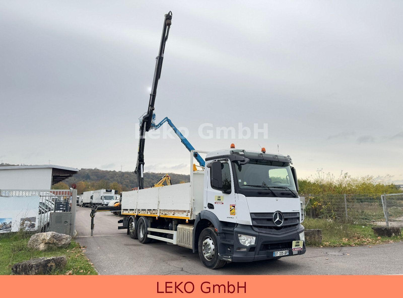 Mercedes-Benz Antos 2540 - Camion plateau, Camion grue: photos 3 Mercedes-Benz Antos 2540 - Camion plateau, Camion grue: photos 3