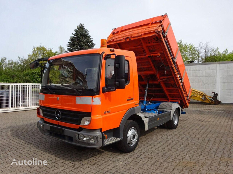 Mercedes-Benz Atego 818 3 way Meiller tipper - Camion benne: photos 1 Mercedes-Benz Atego 818 3 way Meiller tipper - Camion benne: photos 1