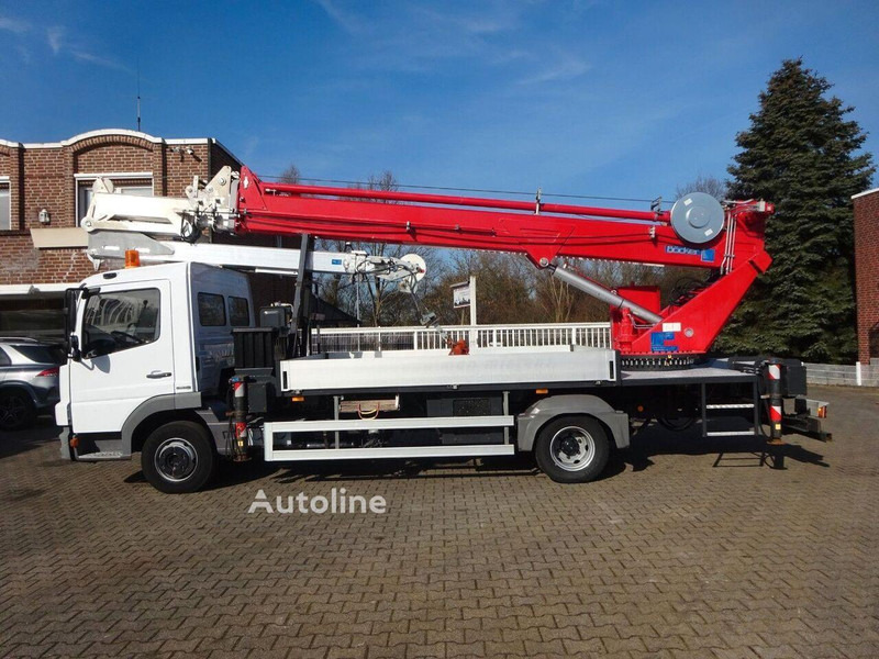 Mercedes-Benz Atego 818 - Camion plateau, Camion grue: photos 3 Mercedes-Benz Atego 818 - Camion plateau, Camion grue: photos 3