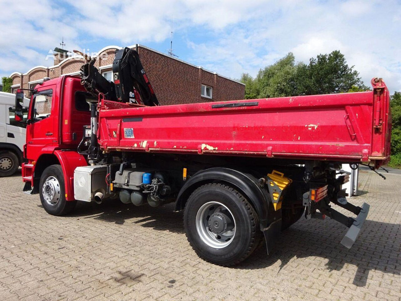 Mercedes-Benz Axor 1833 - Tipper+crane - Camion benne, Camion grue: photos 3 Mercedes-Benz Axor 1833 - Tipper+crane - Camion benne, Camion grue: photos 3