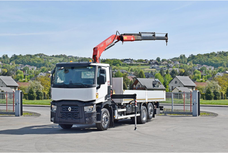 Renault C 380 - Camion plateau, Camion grue: photos 2 Renault C 380 - Camion plateau, Camion grue: photos 2