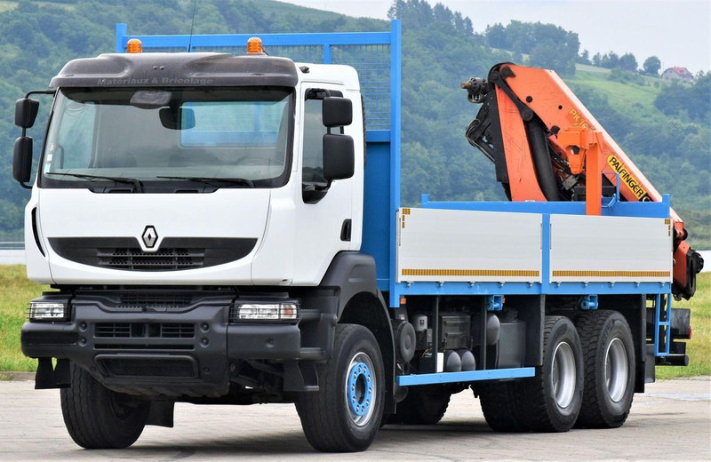 Renault KERAX 370 - Camion plateau, Camion grue: photos 4 Renault KERAX 370 - Camion plateau, Camion grue: photos 4
