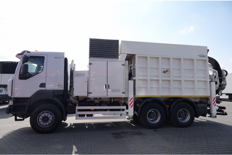Renault KERAX 450 / 6x4 / MTS SAUGBAGGER 3A11T /ASENIZACYJNY / ŁADOWARKA - Camion hydrocureur: photos 4 Renault KERAX 450 / 6x4 / MTS SAUGBAGGER 3A11T /ASENIZACYJNY / ŁADOWARKA - Camion hydrocureur: photos 4