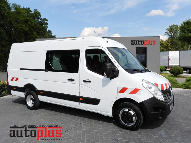 Renault MASTER FURGON BRYGADÓWKA 7 MIEJSC TEMPOMAT BLIŹNIACZE KOŁA KLIMA - Minibus, Transport de personnes: photos 1 Renault MASTER FURGON BRYGADÓWKA 7 MIEJSC TEMPOMAT BLIŹNIACZE KOŁA KLIMA - Minibus, Transport de personnes: photos 1