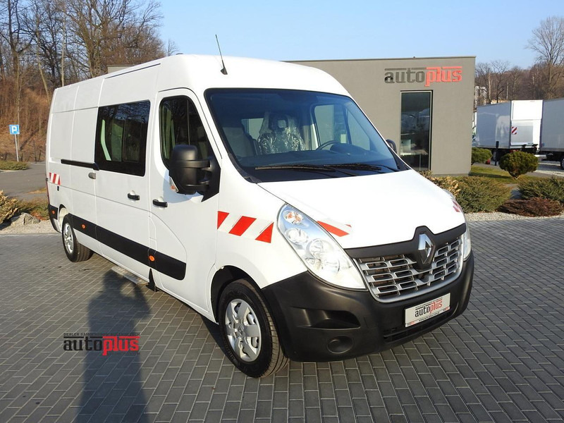 Renault MASTER FURGON BRYGADÓWKA 7 MIEJSC TEMPOMAT KLIMATYZACJA 130KM - Minibus, Transport de personnes: photos 1 Renault MASTER FURGON BRYGADÓWKA 7 MIEJSC TEMPOMAT KLIMATYZACJA 130KM - Minibus, Transport de personnes: photos 1