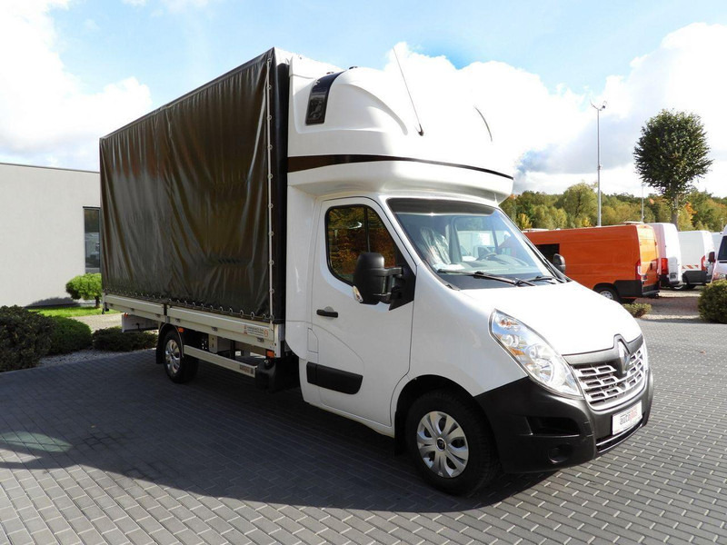 Renault MASTER PLANDEKA 10 PALET WEBASTO TEMPOMAT KLIMATYZACJA  170KM [ - Utilitaire rideaux coulissants (PLSC): photos 4 Renault MASTER PLANDEKA 10 PALET WEBASTO TEMPOMAT KLIMATYZACJA  170KM [ - Utilitaire rideaux coulissants (PLSC): photos 4