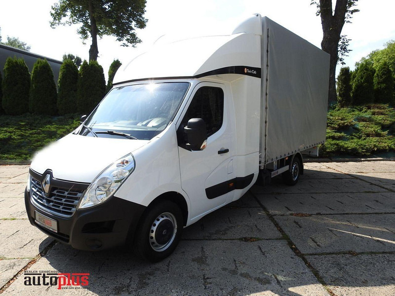 Renault MASTER PLANDEKA 8 PALET WEBASTO KLIMATYZACJA TEMPOMAT PNEUMATYKA - Camion fourgon: photos 1 Renault MASTER PLANDEKA 8 PALET WEBASTO KLIMATYZACJA TEMPOMAT PNEUMATYKA - Camion fourgon: photos 1
