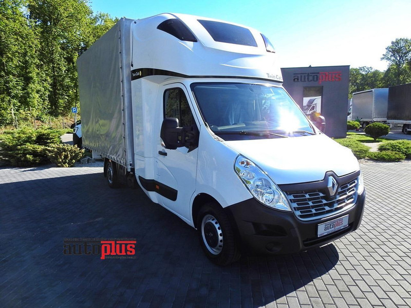 Renault MASTER PLANDEKA 8 PALET WEBASTO TEMPOMAT KLIMATYZACJA PNEUMATYKA - Utilitaire rideaux coulissants (PLSC): photos 1 Renault MASTER PLANDEKA 8 PALET WEBASTO TEMPOMAT KLIMATYZACJA PNEUMATYKA - Utilitaire rideaux coulissants (PLSC): photos 1