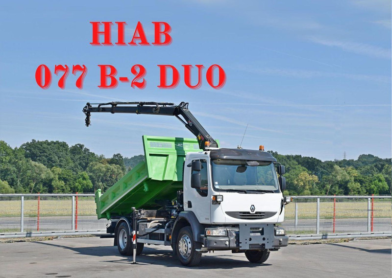 Renault MIDLUM 220 DXI - Camion benne, Camion grue: photos 1 Renault MIDLUM 220 DXI - Camion benne, Camion grue: photos 1