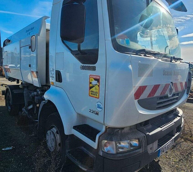 Renault MIDLUM 220 Dxi - Road sweeper truck - Balayeuse de voirie: photos 2 Renault MIDLUM 220 Dxi - Road sweeper truck - Balayeuse de voirie: photos 2