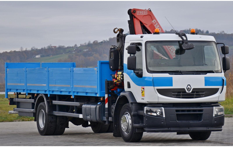 Renault Premium 320 DXI - Camion plateau, Camion grue: photos 3 Renault Premium 320 DXI - Camion plateau, Camion grue: photos 3