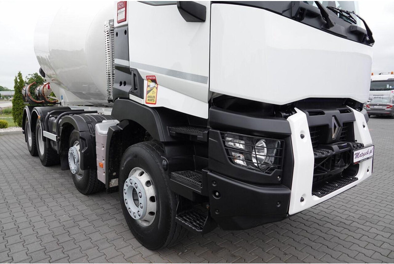 Renault T 460 / 8X4 / BETONOMIESZARKA / GRUSZKA 9M3 / IMER / ALUFELGI / - Camion malaxeur: photos 5 Renault T 460 / 8X4 / BETONOMIESZARKA / GRUSZKA 9M3 / IMER / ALUFELGI / - Camion malaxeur: photos 5