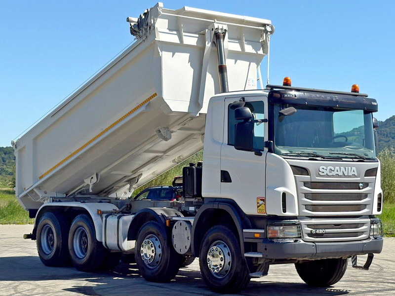 Scania G 420 * KIPPER * 8x4 * TOPZUSTAND - Camion benne: photos 3 Scania G 420 * KIPPER * 8x4 * TOPZUSTAND - Camion benne: photos 3
