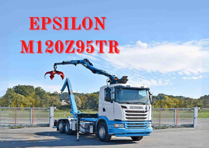 Scania G 440 - Camion ampliroll, Camion grue: photos 1 Scania G 440 - Camion ampliroll, Camion grue: photos 1