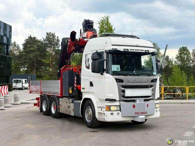 Scania G490 6x2 Palfinger PK 53002 SH Fly Jib Basket - Camion plateau, Camion grue: photos 4 Scania G490 6x2 Palfinger PK 53002 SH Fly Jib Basket - Camion plateau, Camion grue: photos 4