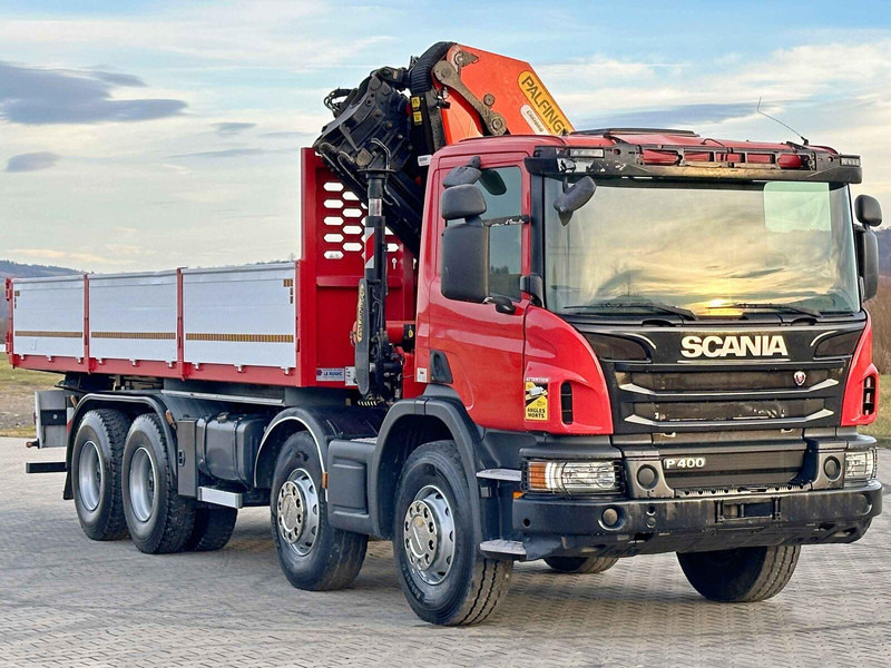 Scania P 400 - Camion benne, Camion grue: photos 4 Scania P 400 - Camion benne, Camion grue: photos 4