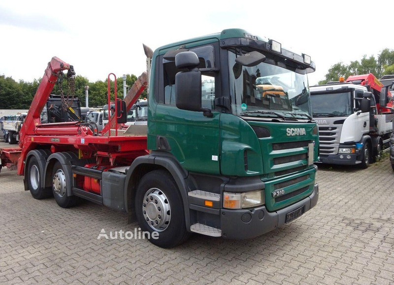 Scania P310 - Skip loader truck - Camion multibenne: photos 3 Scania P310 - Skip loader truck - Camion multibenne: photos 3